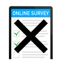 I do not normally do online surveys.